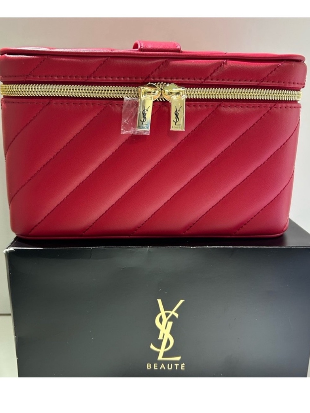 YSL beauty gift red case